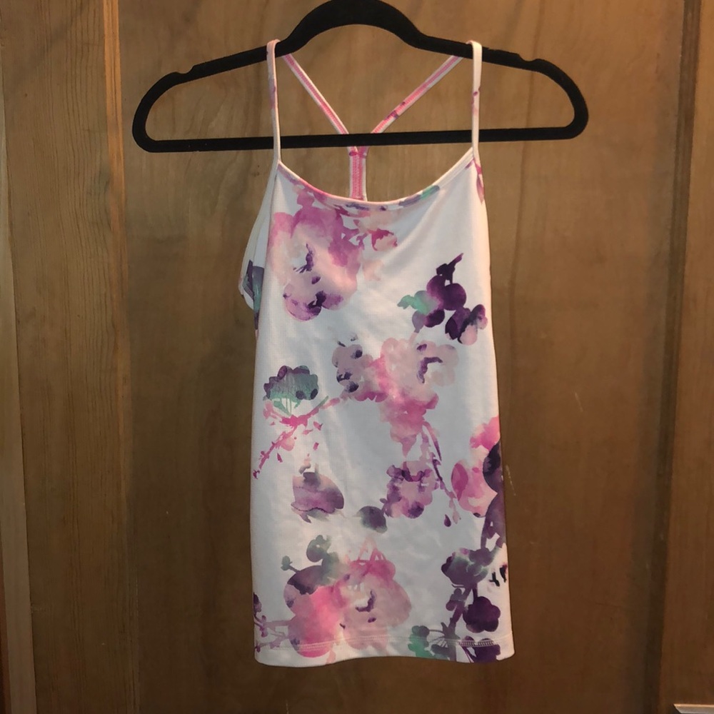 lululemon power Y tank! Size 4.